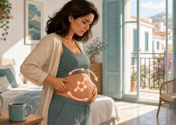La grasa acumulada en el abdomen no siempre viene de la dieta, sino de los niveles altos de cortisol