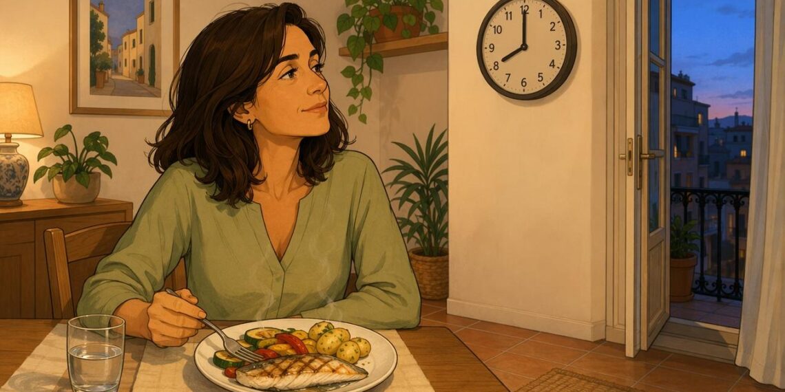 La hora exacta a la que deberías cenar para dormir mejor y no acumular grasa abdominal