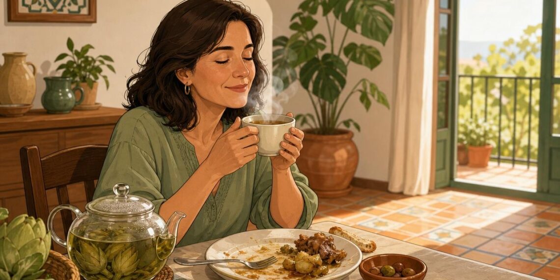 La infusión de alcachofa que puede ayudar a cuidar el hígado y las digestiones pesadas de forma natural
