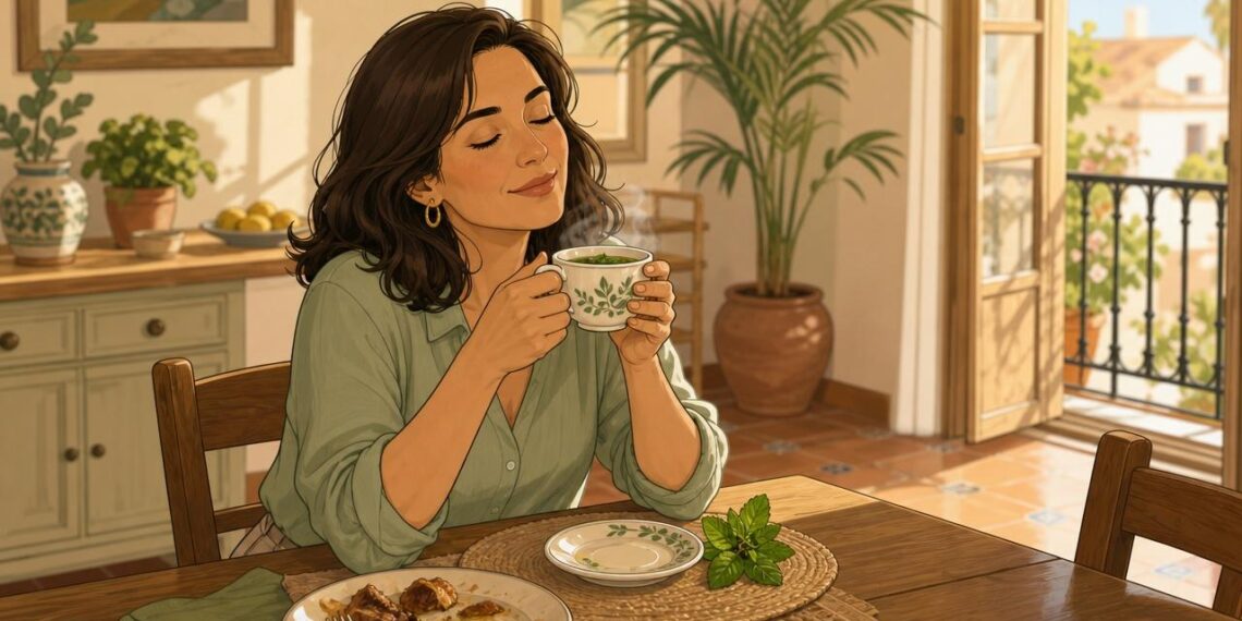 La infusión de menta que puede ayudar a aliviar la digestión pesada y el dolor de cabeza de forma natural