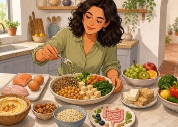 La mayoría de las personas se centra en los huevos y la carne cuando piensa en proteína, pero es importante variar la fuente para incorporar también fibra y cuidar la microbiota