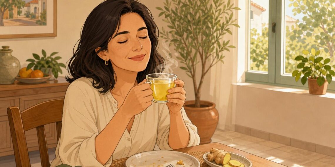 La mejor bebida para favorecer la digestión de manera natural