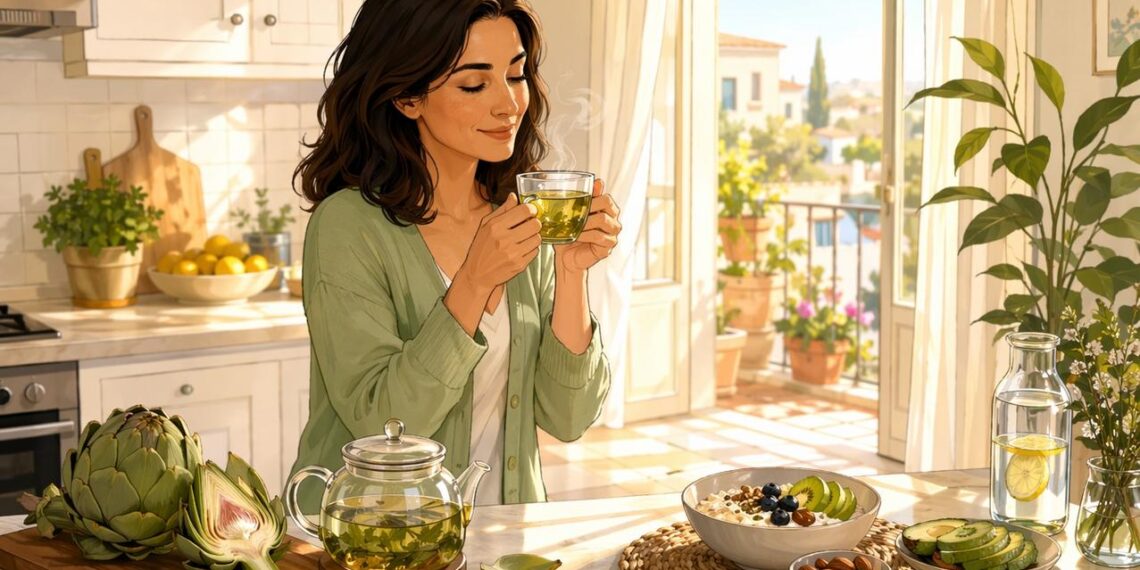 La mejor infusión para tomar en ayunas y favorecer la digestión y la salud del hígado de forma natural