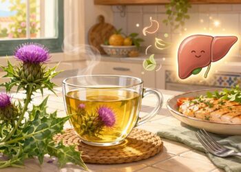 La mejor planta para apoyar la salud del hígado y reducir la hinchazón abdominal de forma natural