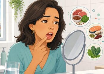 Las aftas que aparecen una y otra vez en la boca no siempre son por morderse, muchas veces son señal de déficit de vitamina B12, hierro o ácido fólico