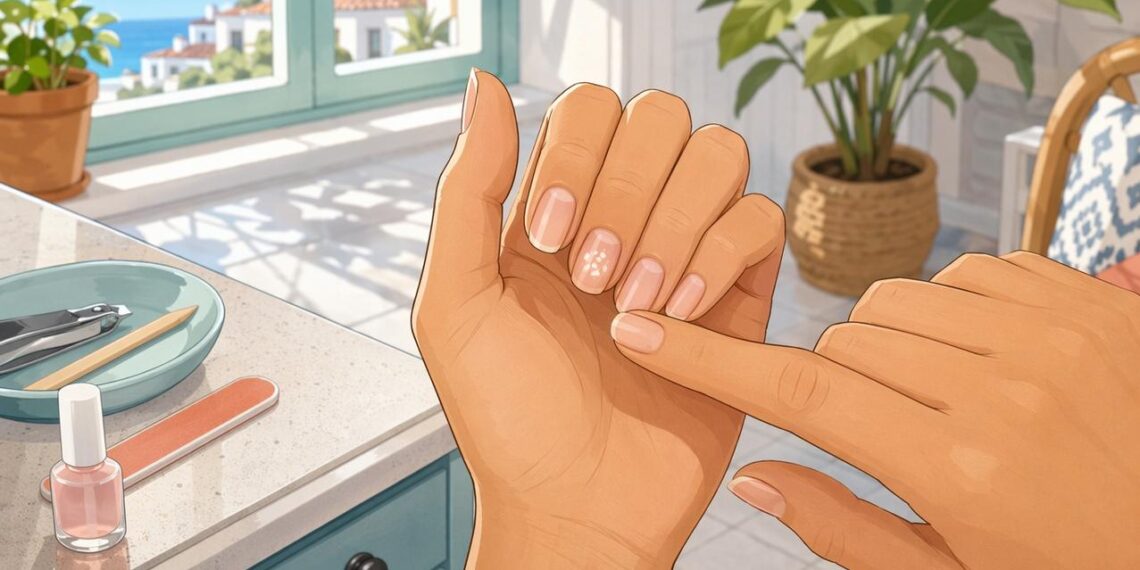 Las manchas blancas en las uñas no se deben casi nunca a la falta de calcio: la mayoría de las veces son por pequeños golpes