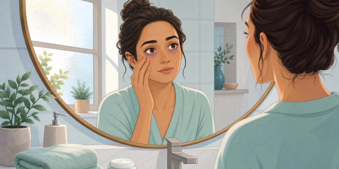 Las ojeras oscuras y marcadas no siempre son falta de sueño: pueden ser una señal de deficiencia de hierro o de mala circulación