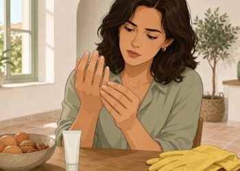 Las uñas quebradizas y con estrías no se deben solo a la edad, sino al déficit de biotina, hierro y zinc