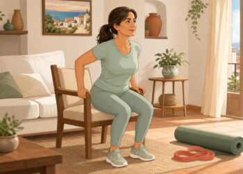 Los 3 ejercicios para fortalecer las piernas y la espalda después de los 45 años en casa fácilmente