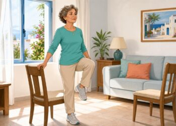 Los 3 ejercicios para mejorar el equilibrio y prevenir caídas después de los 60 años
