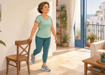 Los 3 mejores ejercicios para mejorar el equilibrio y prevenir las caídas después de los 60 años