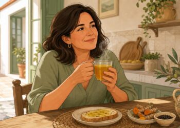 Los beneficios de la infusión de cúrcuma para personas con dolor articular y el mejor horario para consumirla