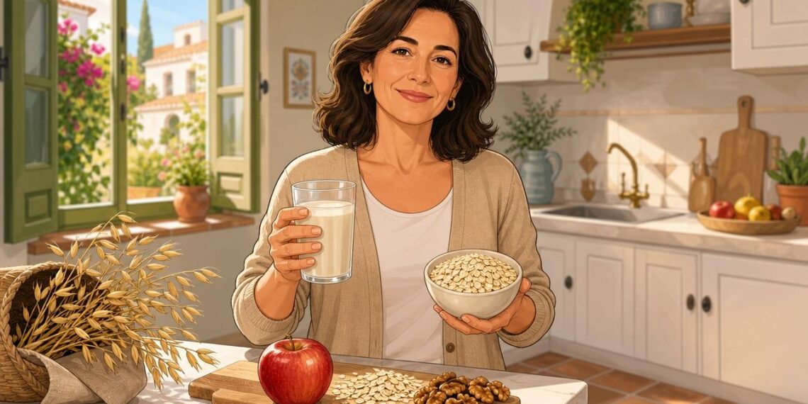 Los beneficios del agua de avena para pacientes con colesterol alto y el mejor horario del día para consumirlo