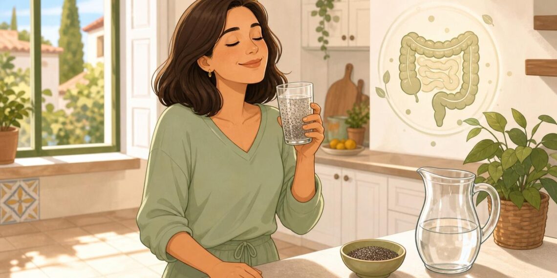 Los beneficios del agua de chía para personas con estreñimiento crónico y cuál es el mejor horario para consumirla