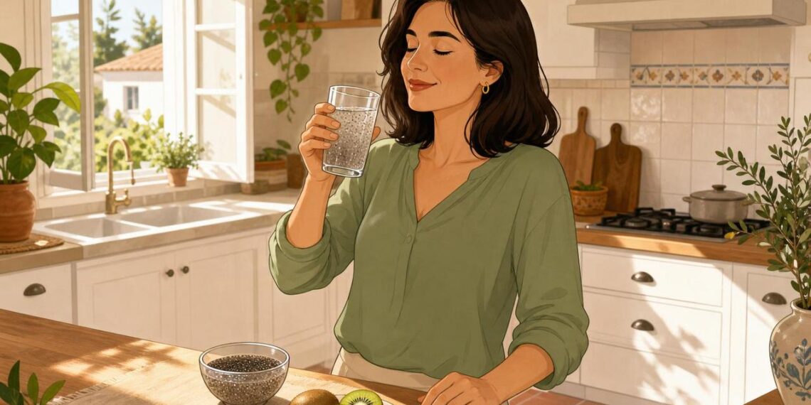 Los beneficios del agua de chía para personas con estreñimiento crónico y el mejor horario para consumirla diariamente