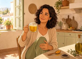 Los beneficios del agua de cúrcuma para personas con dolor articular y el mejor horario para consumirla