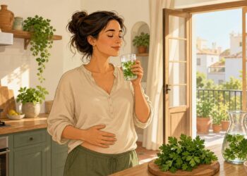 Los beneficios del agua de perejil para la retención de líquidos y cuál es el mejor horario para consumirla
