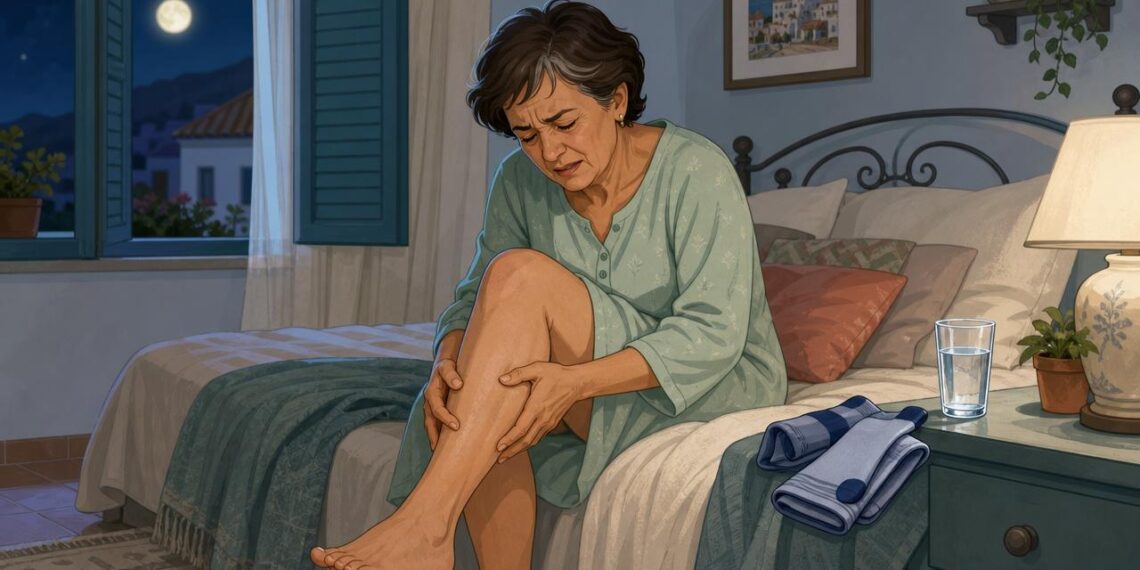 Los calambres nocturnos frecuentes en las piernas no se deben solo al cansancio, sino, en muchos casos, al déficit de magnesio y a una mala circulación sanguínea, y cómo prevenirlos