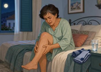 Los calambres nocturnos frecuentes en las piernas no se deben solo al cansancio, sino, en muchos casos, al déficit de magnesio y a una mala circulación sanguínea, y cómo prevenirlos