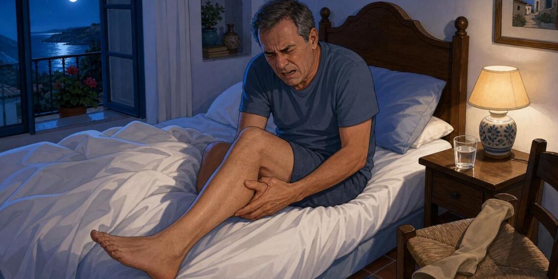 Los calambres nocturnos frecuentes en las piernas no se deben solo al cansancio, sino, en muchos casos, al déficit de magnesio y a una mala circulación sanguínea