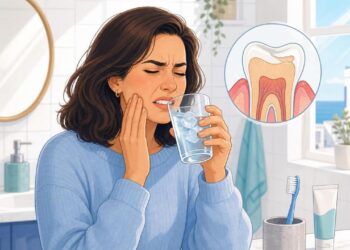Los dientes que duelen con el frío o el dulce no siempre son caries: a veces es sensibilidad por el desgaste del esmalte