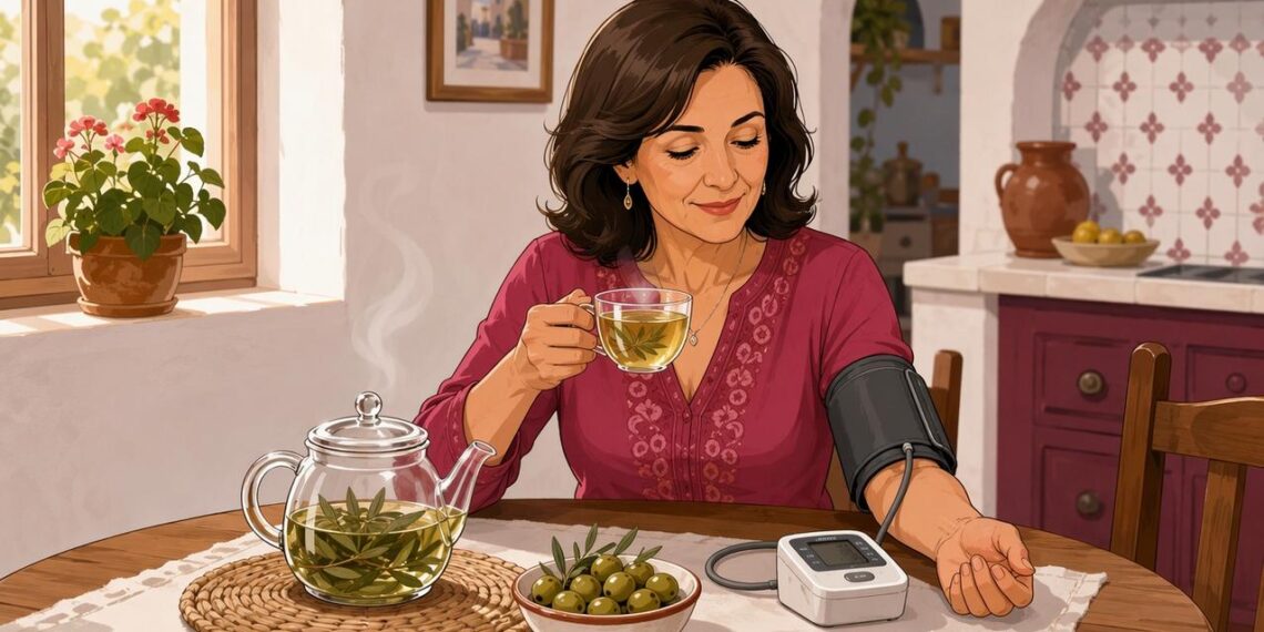 Los posibles beneficios de la infusión de hojas de olivo para la presión arterial