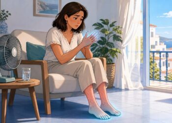 Manos y pies fríos incluso en verano: ¿qué significa realmente este síntoma?