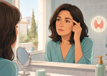 Perder pelo en la parte externa de las cejas no siempre es cosa de la edad, a veces es una señal poco conocida de tiroides poco activa