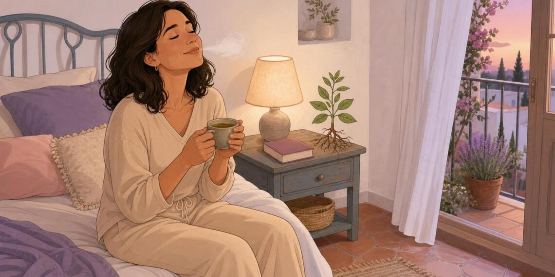 Planta medicinal que ayuda a relajarse, mejora el sueño, alivia la tensión y calma la mente