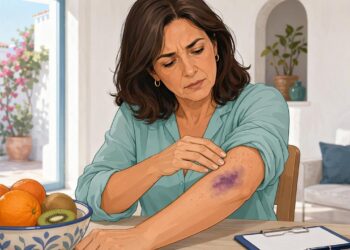 Que aparezcan moratones con facilidad no siempre se debe a golpes olvidados, a veces es señal de un déficit de vitaminas o de un problema en las plaquetas