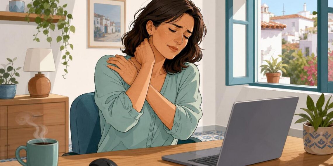 Qué causa el dolor en el cuello y en el hombro derecho