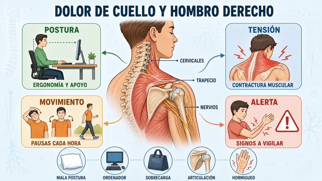 Postura, tensión, movimiento y señales de alerta resumen las causas principales.
