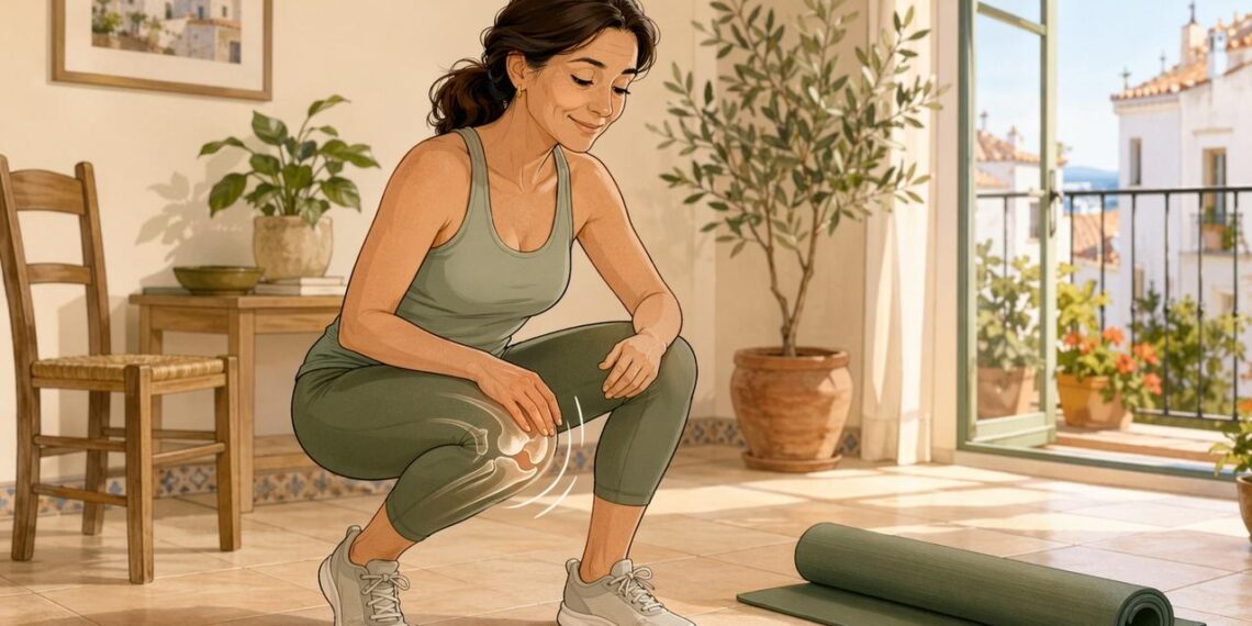 Que cruja la rodilla al agacharse no siempre es artrosis: muchas veces es normal y no hace falta preocuparse