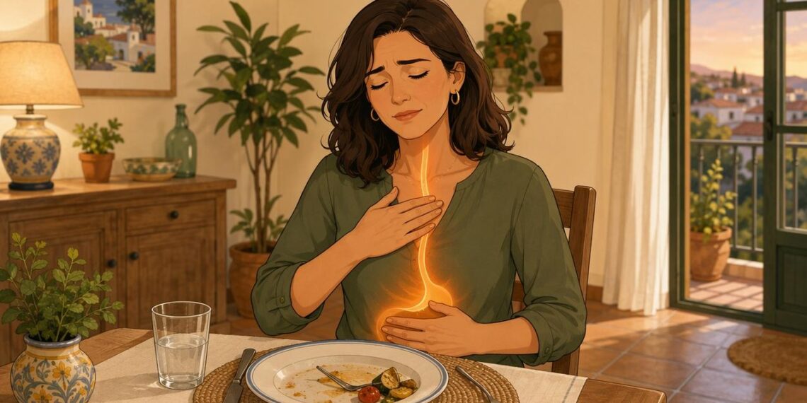Reflujo y acidez frecuente después de comer: por qué ocurren y los 5 hábitos que ayudan a evitarlos de forma natural