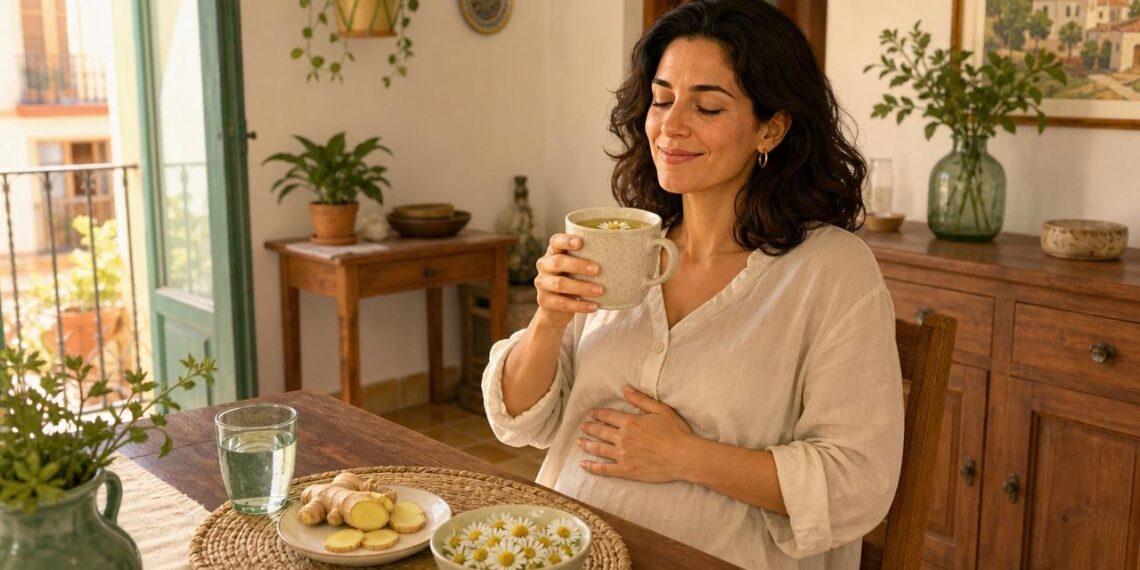 Remedio natural para las digestiones pesadas: infusión casera sencilla para aliviar la sensación de estómago lleno en casa