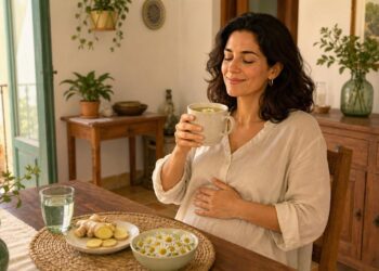 Remedio natural para las digestiones pesadas: infusión casera sencilla para aliviar la sensación de estómago lleno en casa