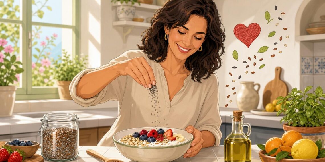 Semillas que aportan más omega 3: cómo ayudan a cuidar el corazón y tu salud en general