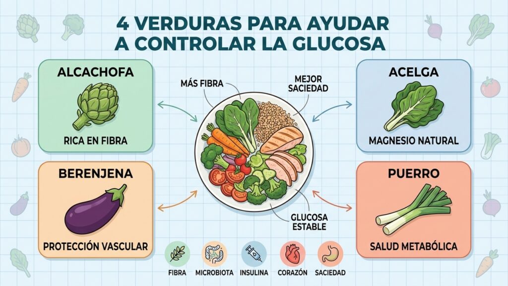 Estas verduras pueden marcar la diferencia en la diabetes
