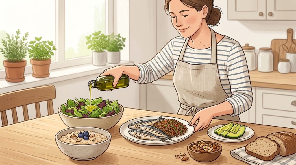 Diez alimentos que ayudan a cuidar la salud del corazón