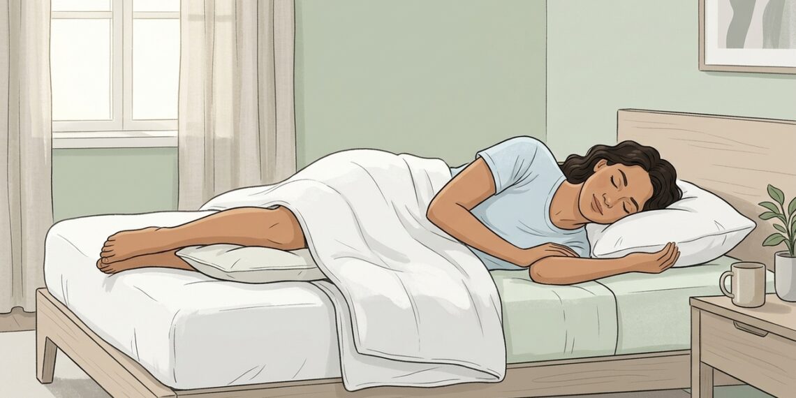 ¿Cuál es la posición ideal para dormir con dolor de cuello, boca arriba o de lado?