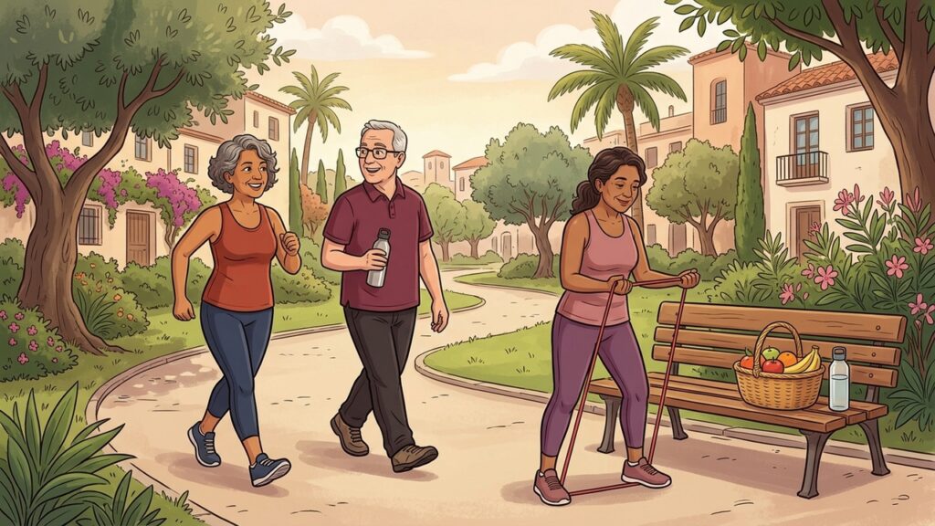 Caminar, controlar el sodio y mantener un peso saludable ayudan a reducir la presión arterial