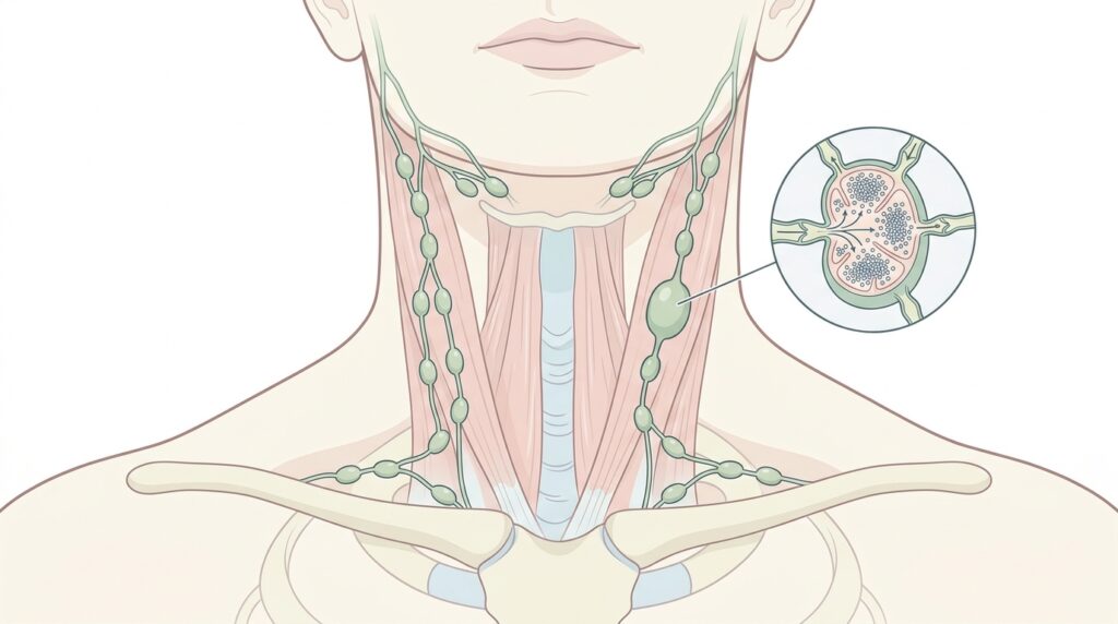 Bultos en el cuello: qué los causa y cuándo conviene consultar