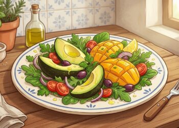La combinación de aguacate y mango que sorprende