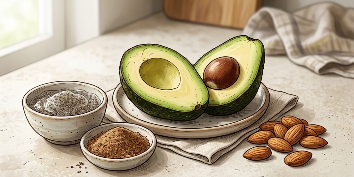 4 alimentos ricos en fibra que también aportan buenas grasas