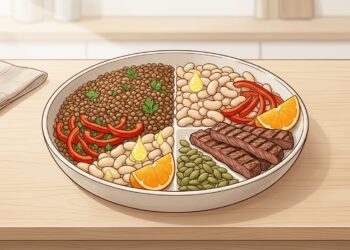 4 alimentos ricos en proteína que también aportan hierro