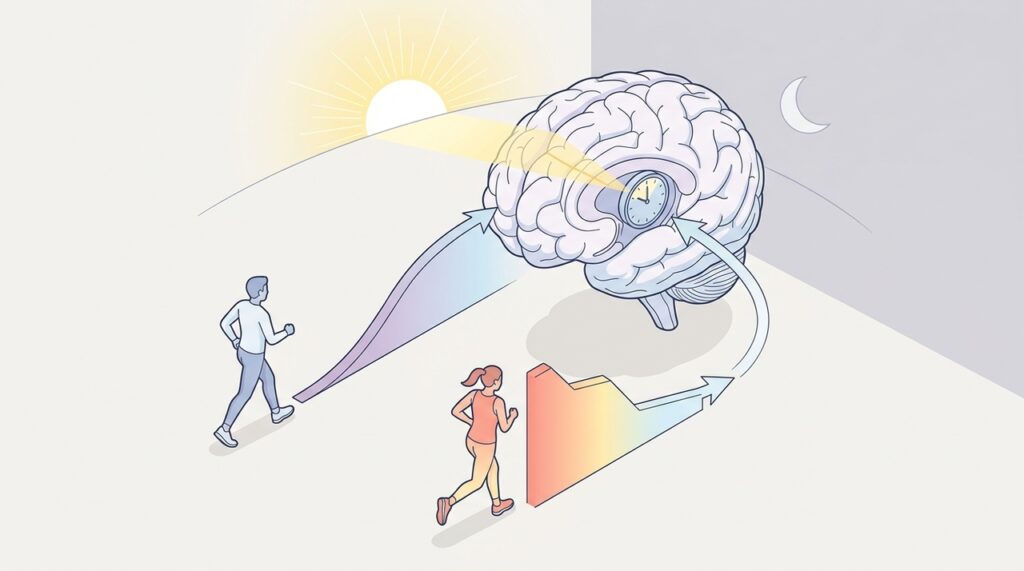 Caminar por la mañana o por la noche: ¿cuál ayuda más a dormir mejor?