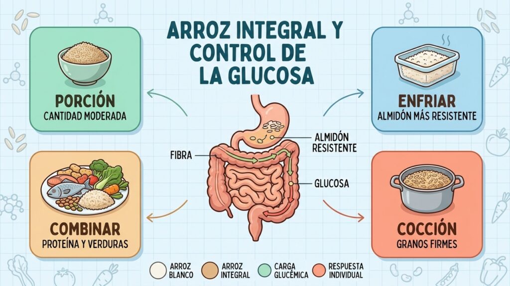 Este tipo de arroz puede ser mejor para la glucemia