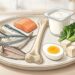 ¿Qué le pasa a la salud de tus huesos cuando combinas calcio y vitamina D en la alimentación?