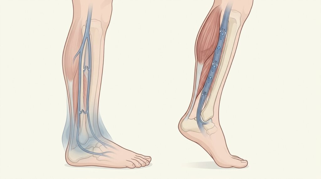 Una manera simple de prevenir el cansancio en las piernas al final del día