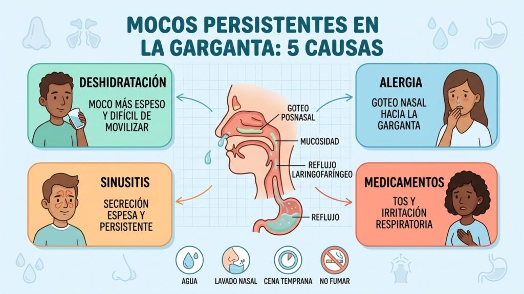 El moco en la garganta que no debes ignorar